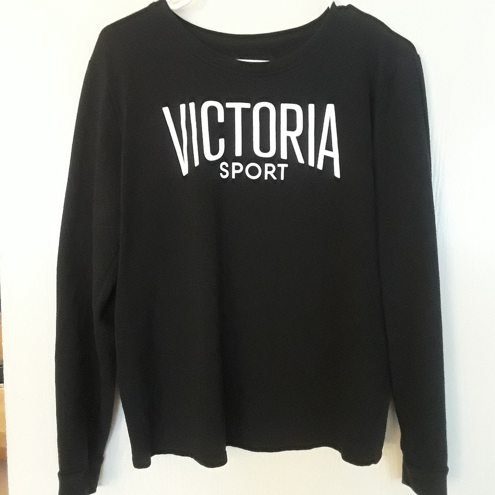 Victoria Sport Black Pullover Sweatshirt